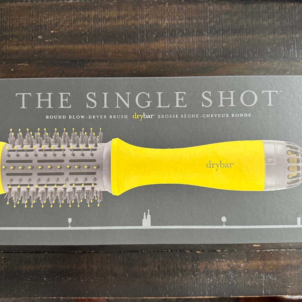 Drybar The Single Shot Blow-Dryer Brush – Round Volumizing Brush – EUC